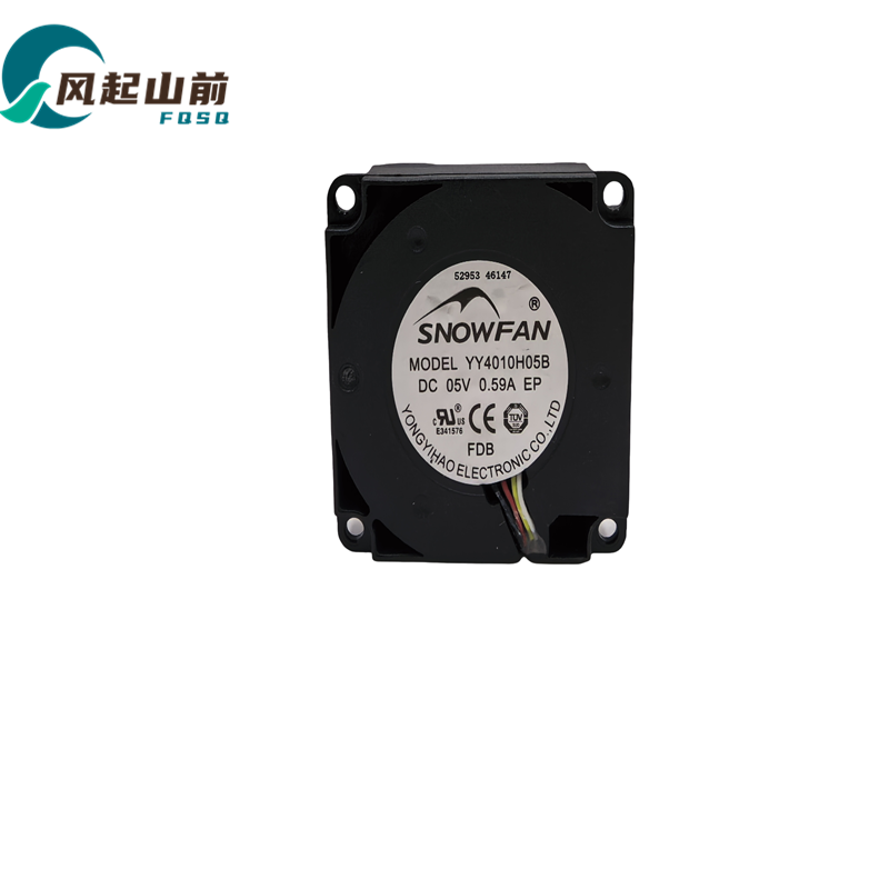 适用于SNOWFAN YY4010H05B 4010涡轮鼓风机 5V温控PWM 风扇