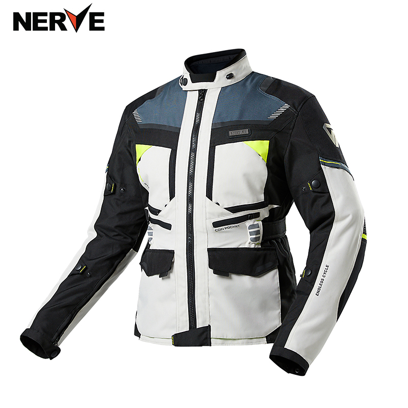 NERVE摩托车冬季骑行车服防风保暖防水三层防摔加厚骑行服飓风