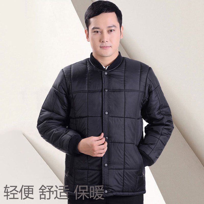 男士驼绒小棉袄老年居家棉服中年加大码内套外穿立领冬季居家棉衣|ruв категории Мужская одежда, хлопок - от Buy2taobao.com для оказания профессиональной услуги покупки агента Taobao