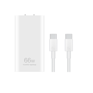 华为超薄充电器66W氮化镓原装正品66瓦超级快充智能识别广泛兼容华为手机/平板/耳机/手表/笔记本电脑PD快充