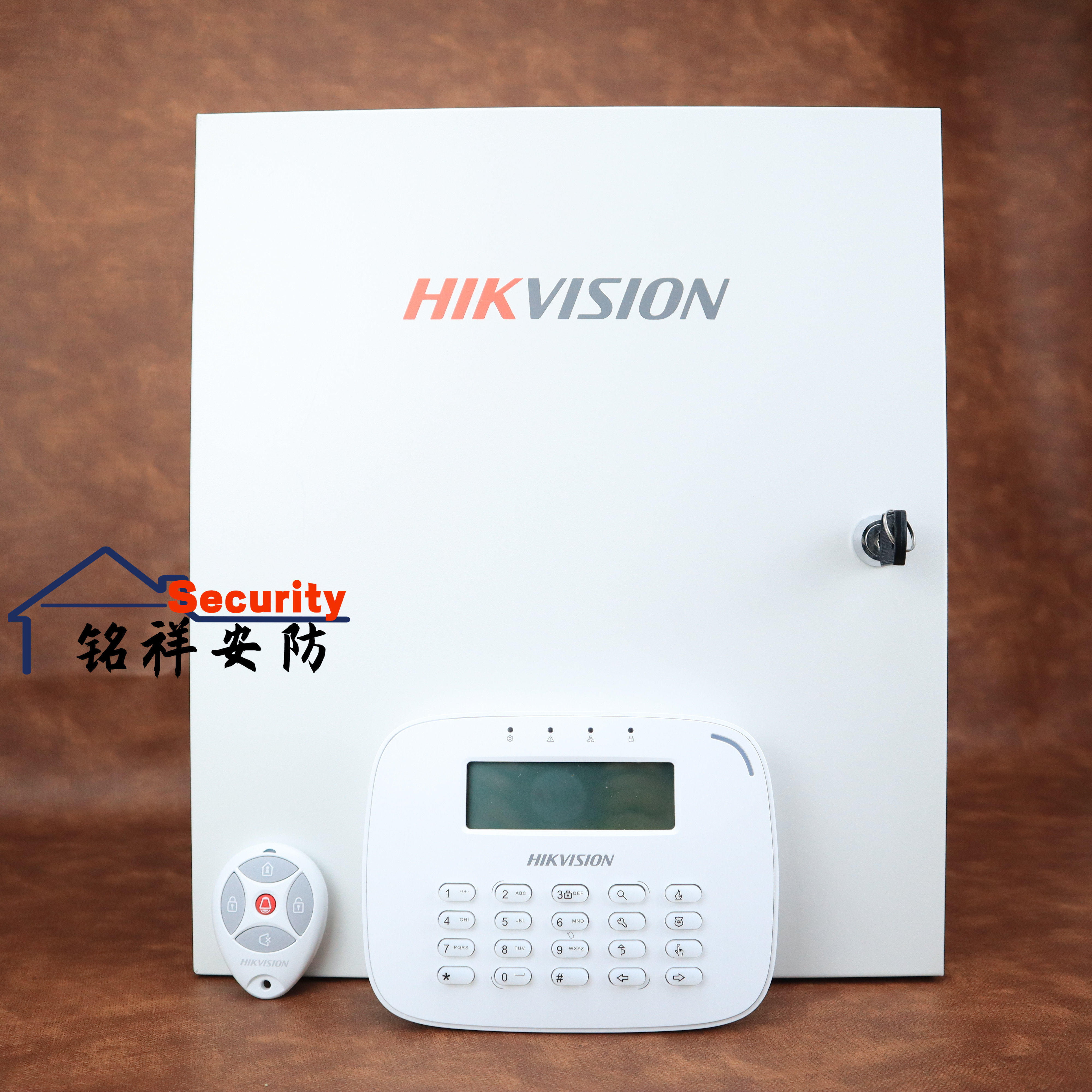 海康威视19A08-BN 工程网络报警主机8防区分线制报警主机报警器