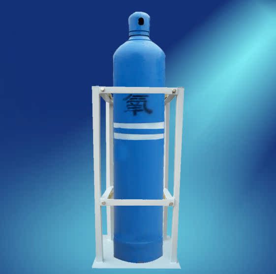 气瓶固定架子 40L钢瓶固定支架 实验室氧气 氮气 CO2保护柜