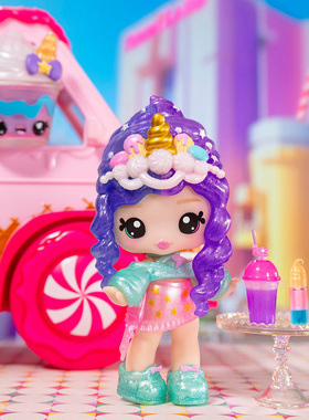 海外正品Yummiland LipGloss唇彩唇釉娃娃diy水果香味挂件玩具
