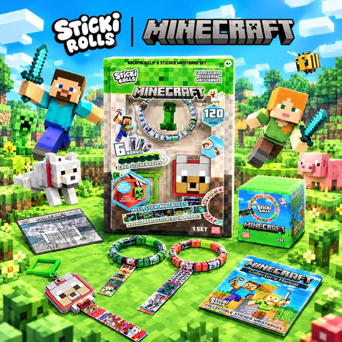 StickiRollsMinecraft联名手链
