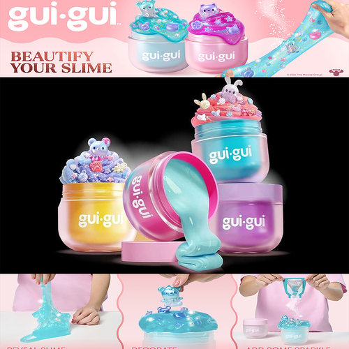 guigui史莱姆幻彩捏捏乐水晶泥