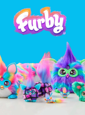 2025新Furby菲比精灵互动唱歌舞蹈时尚毛绒玩偶宠物儿童礼物玩具