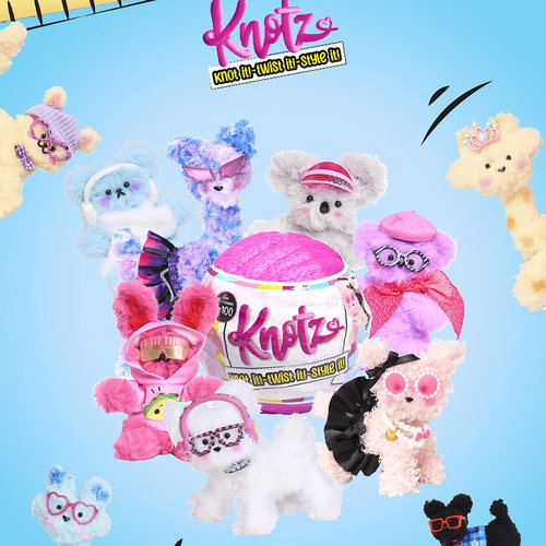 KnotzAnimalsCraftingKit玩具