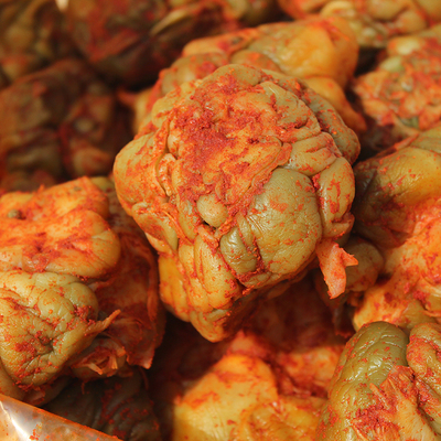 传统五香风干榨菜头2500g整箱5斤全形菜风脱水咸菜下饭菜涪陵榨菜