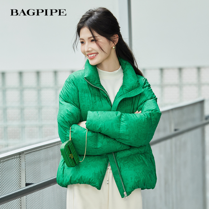 风笛2024冬季新款羽绒服