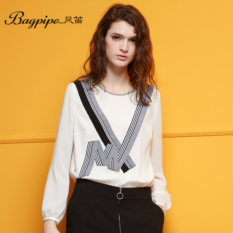 BAGPIPE·çµÑ2018п¼¾Å®Ê¿³¤ÐäÑ©·ÄÉÀ´òµ×ÉÀÅ®×°ÉÏÒ¿íËɰüÓÊ