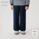 春秋儿童裤 马克珍妮女童竖条分割运动阔腿裤 子241257 商场同款