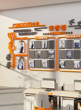 优秀员工风采光荣誉榜展示板办公室司照片背景墙销冠形象企业文化