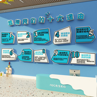 高端午托管班墙面装饰贴幼儿园环创布置机构前台背景中心形象文化