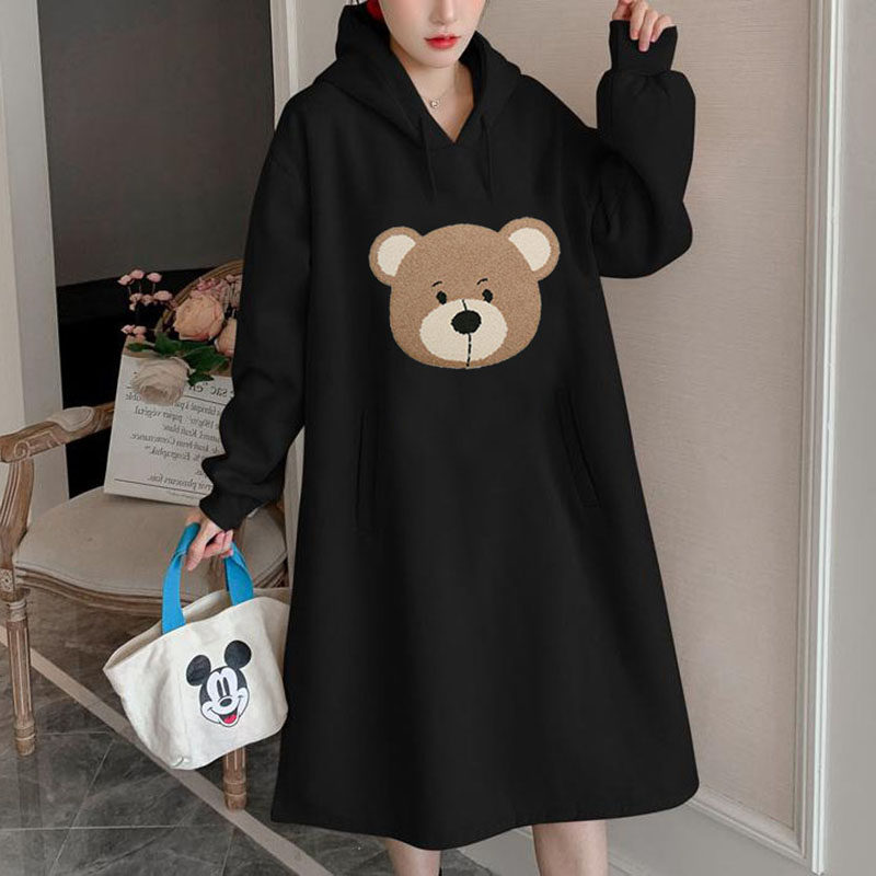 300斤大码女装宽松显瘦胖m连衣裙