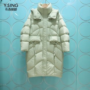YSING衣香丽影专柜正品2025冬季新款时尚小清新羽绒服141217502