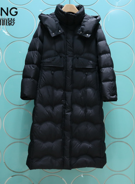 YSING衣香丽影专柜正品2025冬季新款连帽长款羽绒服外套141037515