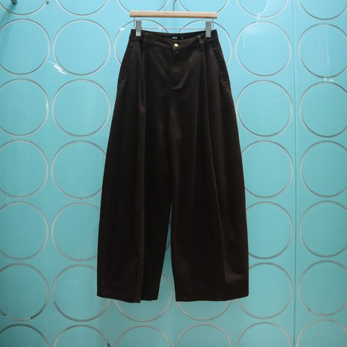 MRER莫乂义 专柜正品秋季新款休闲高腰阔腿水洗牛仔裤R6A75328