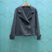 JIUYA玖娅专柜正品 领双面呢外套JY002 简约百搭西装 2025冬新款 时尚