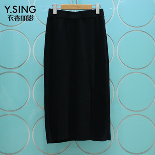 YSING衣香丽影专柜正品2025冬季新款休闲羊毛针织裙YQZ31309316