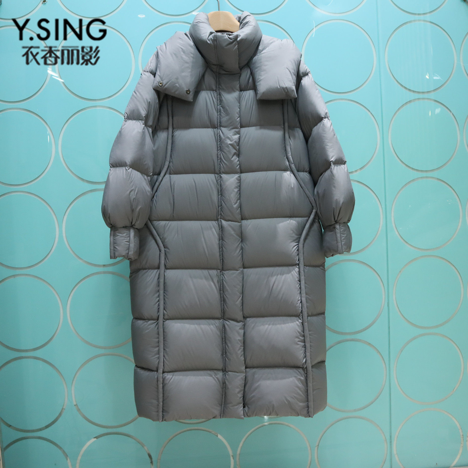 YSING衣香丽影专柜正品2025冬季新款韩版宽松连帽羽绒服141117505,女装/女士精品,羽绒服,淘宝优惠券,粉丝福利购,淘宝优惠卷