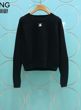 YSING衣香丽影专柜正品2025秋季新款圆领羊毛针织衫YMS32401102