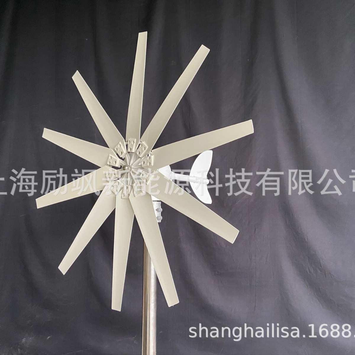 厂家直销S7型200W-400W 风光互补路灯监控水平轴风力发电机