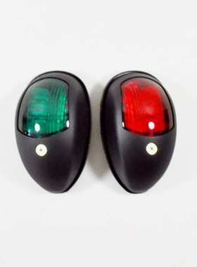 12-24V黑色左右舷灯98*55*35mm船用游艇用五金配件LED艾硕/ISURE