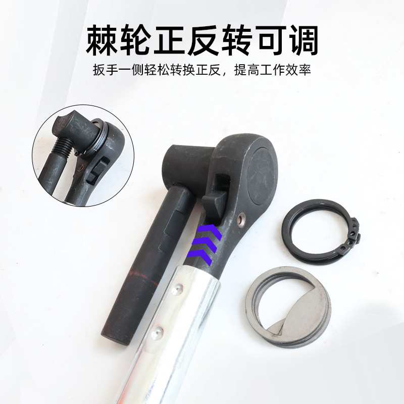 多功能货车紧绳器棘轮扳手绞绳360度旋转汽修手动扳手工具全套