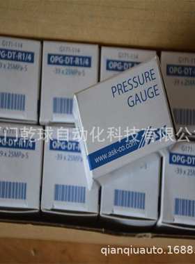 ASK 压力表 OPG-DT-G1/4-60X1MPa-B 原厂质保
