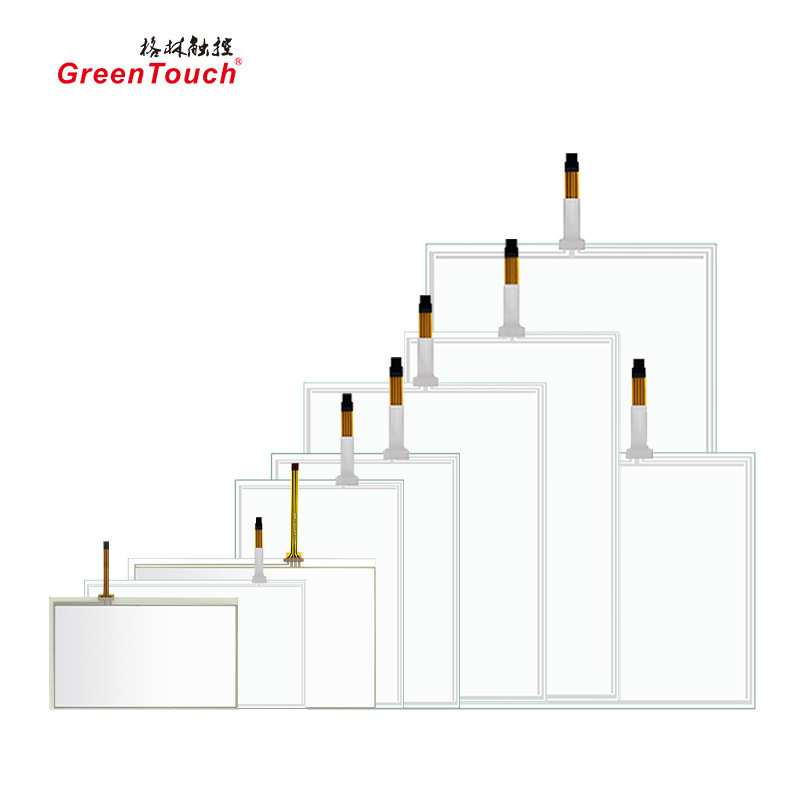 13.3触摸屏四线电阻屏一体机显示器外屏广告机屏幕 结构 G+F