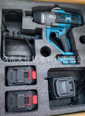 电动扳手大扭力3000牛汽修塔吊充电冲击风炮无刷大扭矩板手工业级