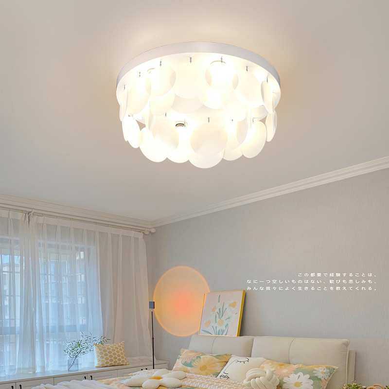 中古奶油贝壳设计客厅灯现代简约温馨浪漫女孩房间卧室护眼吸顶灯,玩具/童车/益智/积木/模型,毛绒/玩偶/公仔/布艺类玩具,淘宝优惠券,粉丝福利购,淘宝优惠卷