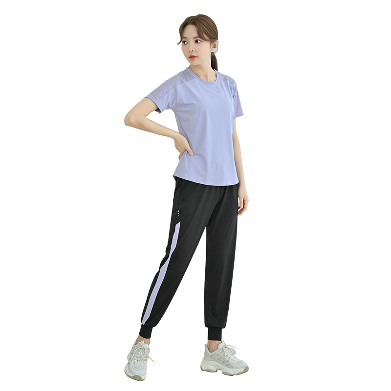 夏季专业跑步运动女套装