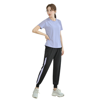 夏季专业跑步运动女套装