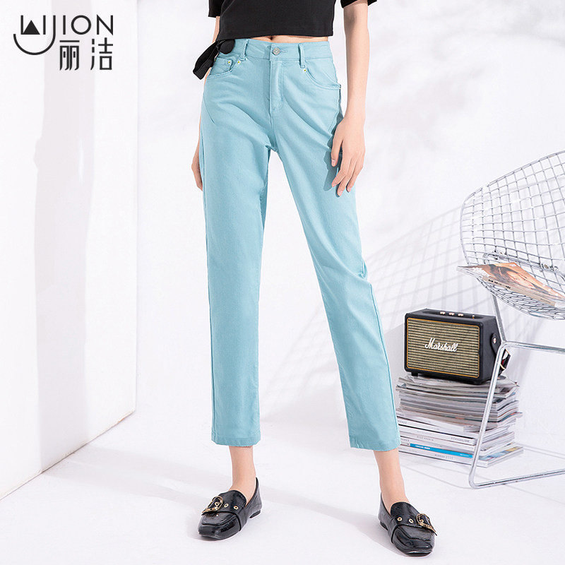 夏季弹力小脚裤女修身显瘦显高九分裤2020年薄款八分百搭休闲裤子