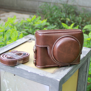 适用索尼ZV1F相机包ZV1M2二代ZVE10L黑卡7皮套可爱5保护壳RX100M6