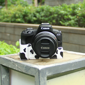 适用佳能R50V100相机包R5D4R6底座200d二代RP皮套90D850D半套4000
