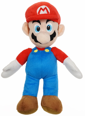 12寸 超级玛丽 supermario 马里奥 公仔 毛绒玩具