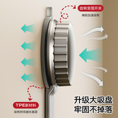 吸盘纸巾盒卫生间置物架免打孔厕所卷纸架浴室吸盘式 厕纸盒壁挂式