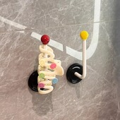 多巴胺浴室发圈收纳架免打孔挂钩收纳浴室家居发绳手串收纳架