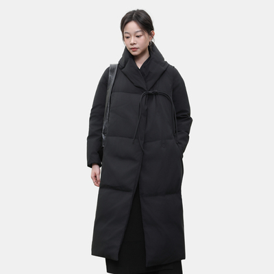 女性日记90羽绒服女中长款外套