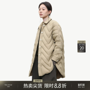 新款 LADY’S 轻薄2026秋冬季 羽绒服女款 90白鸭绒保暖外套潮 DIARY