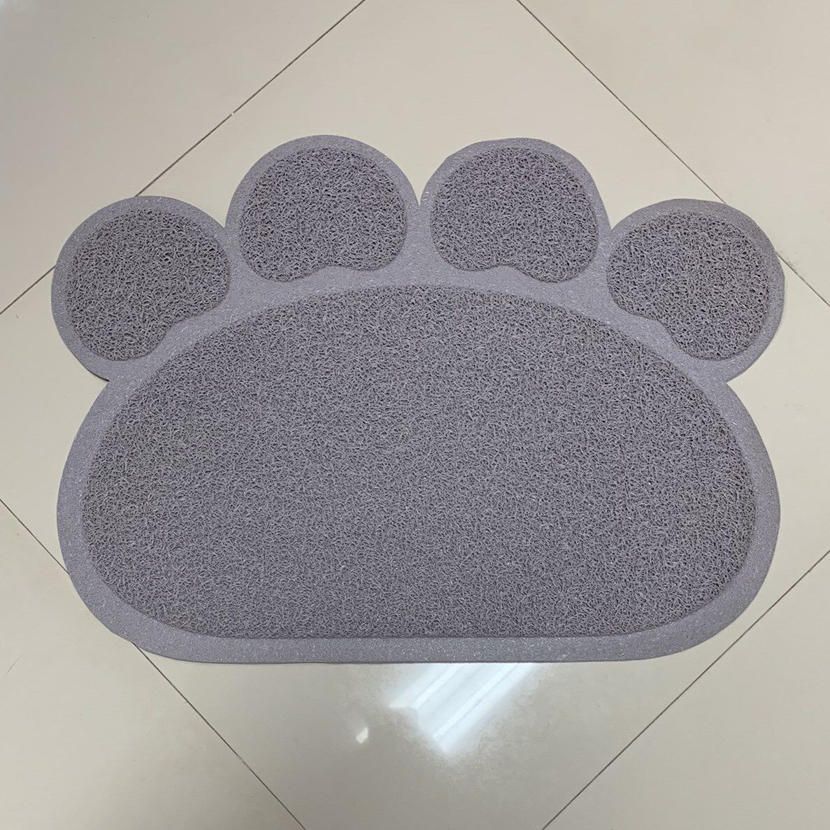 可爱宠物地垫猫砂防带出防溅猫爪脚垫猫砂盆猫窝餐垫丝圈猫咪