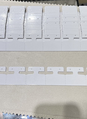 源头工厂珍珠耳钉展示卡片白色纸板耳环摆设直播耳钉摆放陈列道具