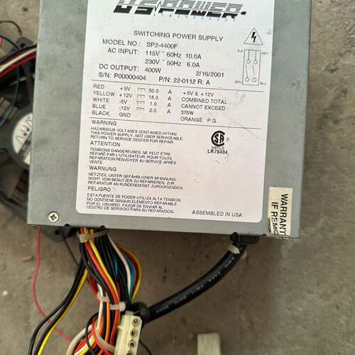 可维修US POWER SP2-4400F，CN27工控主机电议价