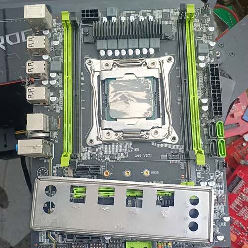 可维修X99-V271主板，功能正常，支持E5-2676V3C议价