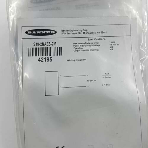 可议价光电传感器 S18-2NAES-2M