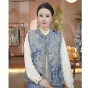 简约高级感时尚 2025年秋冬新款 气质休闲加厚马 寒烟翠·夹棉