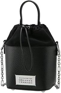 Margie风格经典款MM6链条手提单肩包牛皮男女5AC马吉水桶包