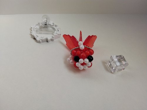 手工diy串珠年年有鱼金鱼地球珠大枫叶成品批发成品成品